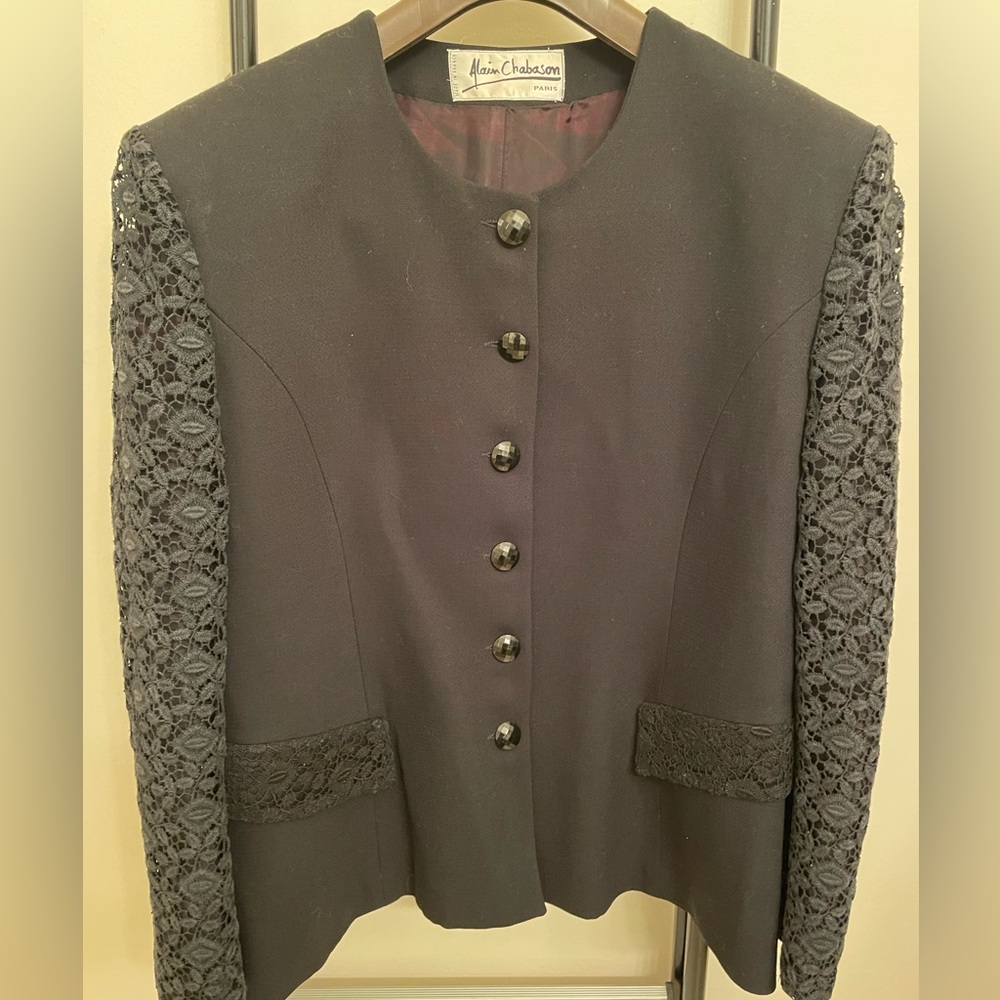 Dressy black jacket